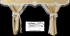 Truck curtains curtains beige