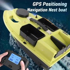 Ferngesteuertes Futterboot Mit GPS Für Angeln 2KG Ladung Mit LED Licht