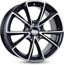 4x Alufelgen MAM A5 für Volkswagen Sharan 7M 18 Zoll Felgen