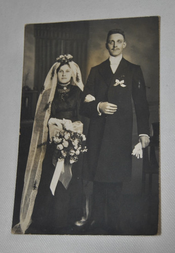 Altes foto hochzeitspaar - hochzeitspaar,