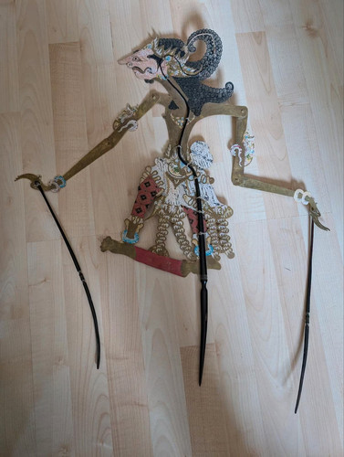 Wayang kulit schattenfiguren - wayang,