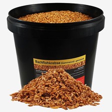 10 Liter Bachflohkrebse
