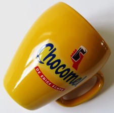 CHOCOMEL Konvolut 4 St. Kakao Tassen Niederlande um 2005 MAKELLOS Kultiges Motiv