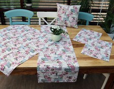 Shabby Chic Rosen Tisch Set