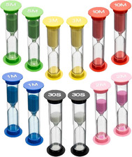 12 Stück Sanduhr Kinder Timer