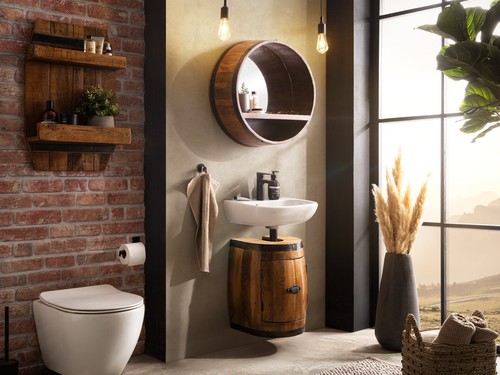 Woodkings badmöbel set barrel - woodkings,