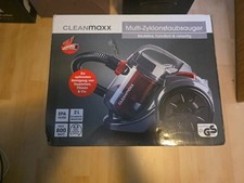 CLEANMAXX Zyklon-Staubsauger 14638 - schwarz-rot - 800 Watt