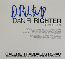 Daniel Richter signiert