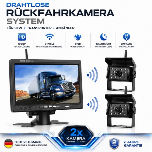 Lcd monitor rückfahrkamera - 7",