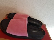 Vagabond  Pantoletten Leder Grösse 39 Schwarz Mit Plateau