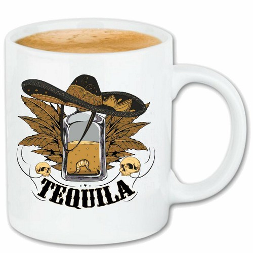 Kaffeetasse tequila mexico - kaffeetasse,