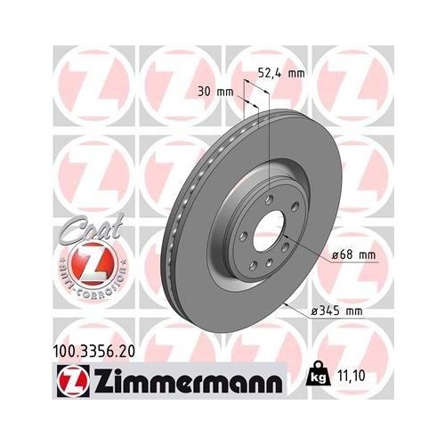 2xbremsscheibe zimmermann - 2xbremsscheibe,