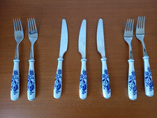 4 Gabeln + 3 Messer Besteck