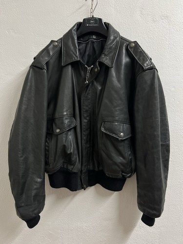 80er jahre schott lederjacke - jahre,