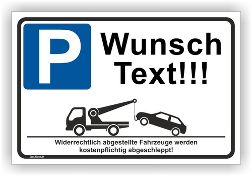 Parken verboten schild - parken,