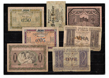 " 7 x GELDSCHEINE " - Inflation   Geldscheine