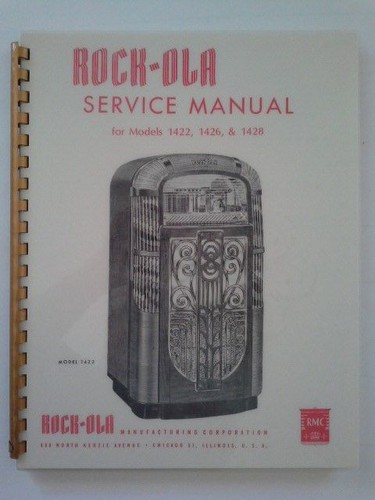 Rock ola service - service, manual