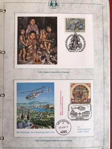 Sos kinderdorf briefe fdc - sos,
