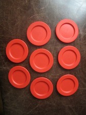 Tupperware  Vintage Untersetzer/Deckel für Preludio Becher rot