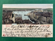 AK Emden, Schleuse Hafen 1901 #2670