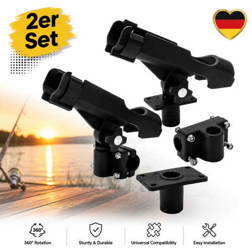 Angelrutenhalter 360°