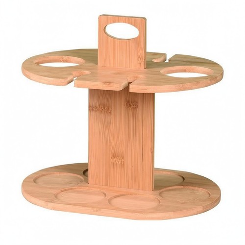 Bambus weinregal naturoptik - bambus,