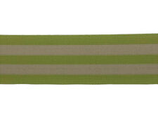 40mm Gummiband gestreift Gummilitze  Wäschegummi Hosengummi Bundgummi, farbig