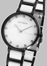 Damen Frauen Uhr edel Weiß