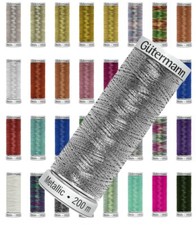 Gütermann SULKY Metallic Maschinen Stickgarn 200m TOP QUALITÄT 