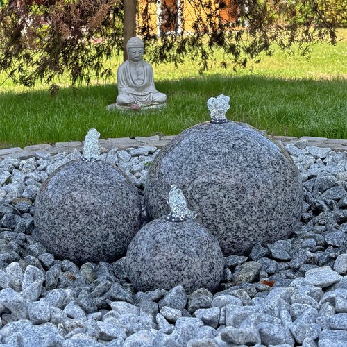 Clgarden granit springbrunnen - granit,