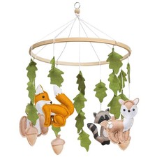 Mobile Waldtiere,MobileBaby,Mobile Filz,Mobile Wickeltisch,Mobile Baby Wald,M...