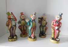 Vintage clown figuren - set, 5