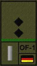 Bundeswehr Rangabzeichen mit