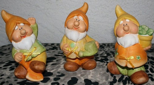 Figuren gartenzwerge 3erset - figuren,