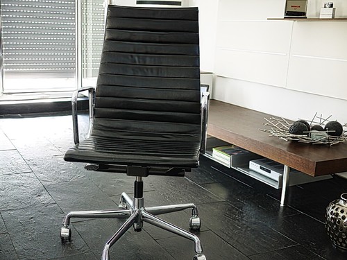 Aluminium chair 119 - chair, vitra