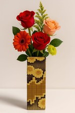 Eckige keramikvase blumentopf - eckige,