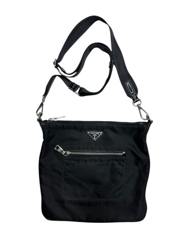 Prada milano black nylon - prada,