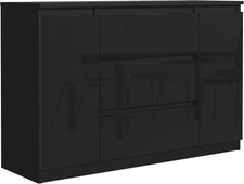 Kommode Sideboard - Schrank mit 3 Schubladen - Schubladenschrank - 120 cm
