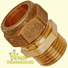 Kupferrohr Schraub-Fitting Klemmringverschraubung Übergang Innen Außengewinde AG