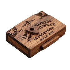 Mini Ouija Brett aus Holz mit