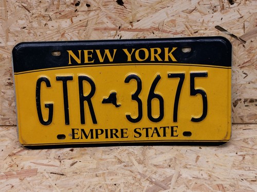 Nummernschild usa new york - nummernschild,