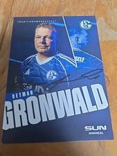 Autogrammkarte FC Schalke 04