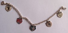 Versilbertes Bettelarmband mit