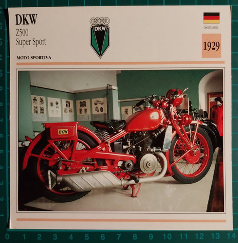 Foto moto dkw z500 - foto,