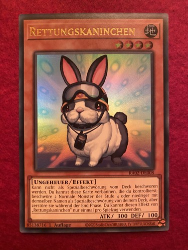 Rettungskaninchen - yu-gi-oh!,