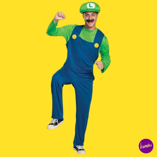 Verkleidung unisex luigi - verkleidung,