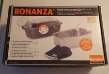 BERNDES BONANZA Aluguss Unibräter m. Glasdeckel, Siebeinsatz und Topfhandschuhen