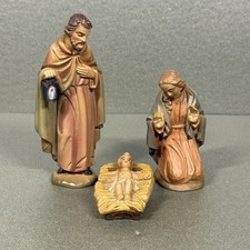 Vintage Krippenfiguren Set