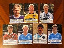 7 Autogramme BLAU-WEISS 90