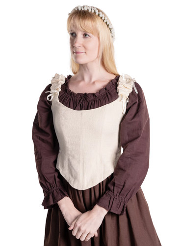 Einfache corsage mit stäbchen - corsage,